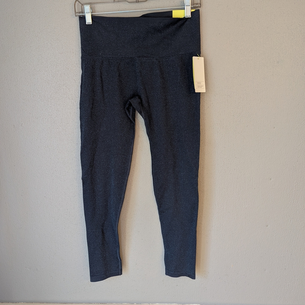 All in Motion Blue High Rise Seamless Leggings L